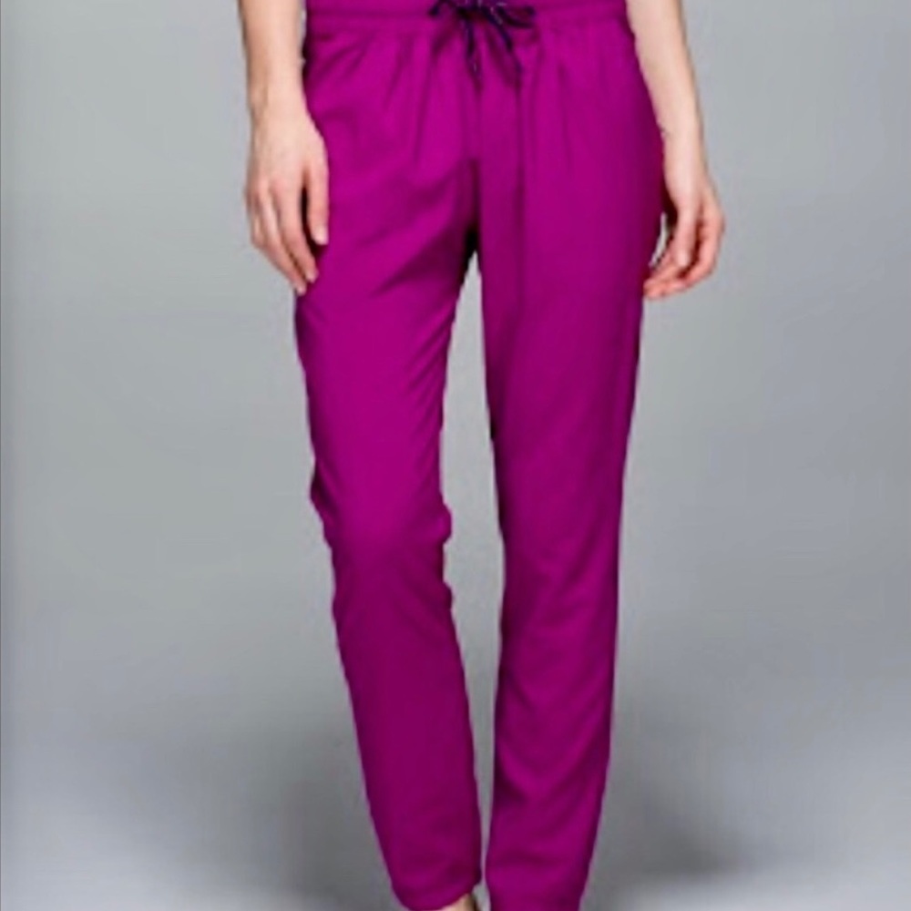 Lululemon drawstring waist ankle pant
